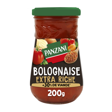 Sauce Bolognaise extra riche PANZANI - 200g