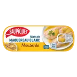 Filets de Maquereau Blanc à la Moutarde SAUPIQUET, 169g