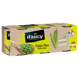 Petits pois extra fins Cultivé en France D'AUCY - Lot de 3x140g