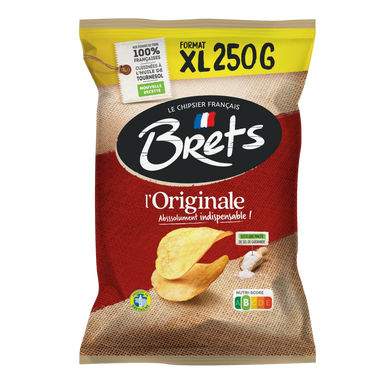 Chips au sel de Guerande BRETS, 250g