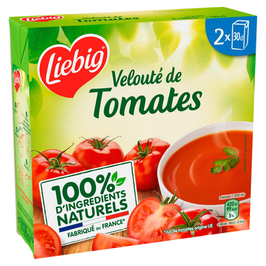 Soupe Pur'Soup velouté de tomates française LIEBIG 2x30cl