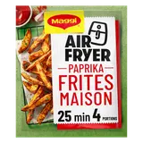 Frites maison au paprika 25 minutes air fryer 4 portions MAGGI 34g