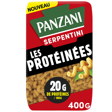 Serpentini protéinée PANZANI 400g