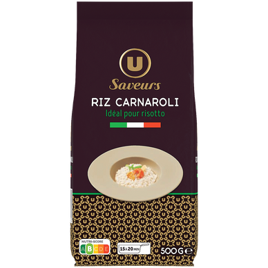 Riz Carnaroli U Saveurs 500G