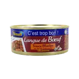 Langue de boeuf Madère Hénaff boîte 275g