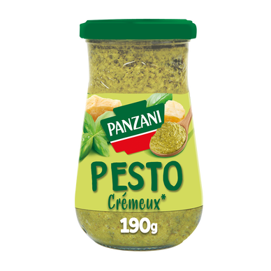 Sauce Pesto vert crémeux au Basilic d'Italie PANZANI - 190g
