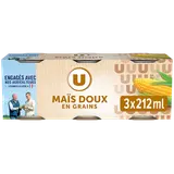 Maïs doux en grains - 3 boîtes de 140g
