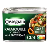 Ratatouille cuisinée à la Provençale CASSEGRAIN - Boîte 660g