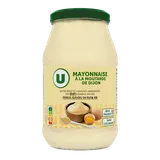 Mayonnaise à la moutarde de Dijon sans colorant bocal 470g