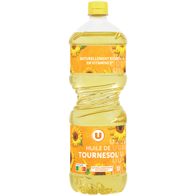Huile de tournesol U Bouteille 1L