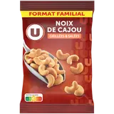 Noix de cajou grillées et salées U sachet 400g