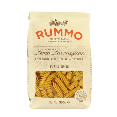 Pâtes Fusilli n°48 RUMMO, 500g
