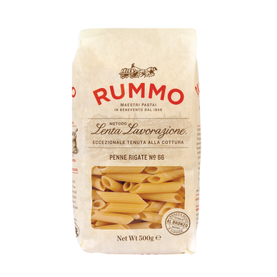 Pâtes Penne rigate n°66 RUMMO, 500g