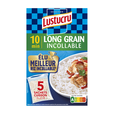 Riz 10 minutes LUSTUCRU 5x180g
