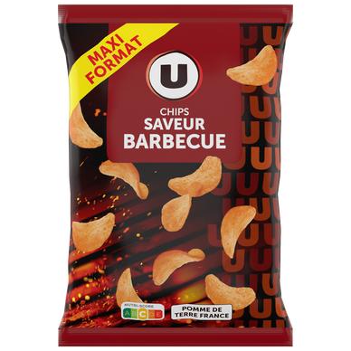 Chips saveur barbecue U 270g