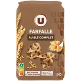 Pâtes Farfalle blé complet  sachet 500g