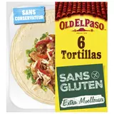 Tortillas wraps sans gluten x6 OLD EL PASO 216g