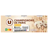 Champignons émincés 1er choix - 3 boîtes de 115g net égoutté