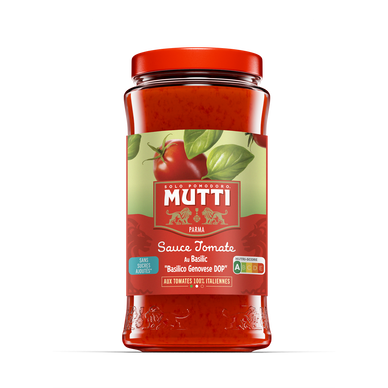 Sauce tomates et basilic MUTTI 400g