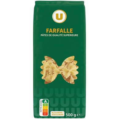 Farfalle qualité supérieure cello, 500g