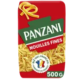 Pâtes NOUILLES FINES blé Français PANZANI - 500g