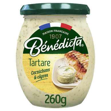 Sauce tartare BENEDICTA, 260g