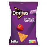 Chips Tortillas de maïs Saveur Paprika - DORITOS - 160g