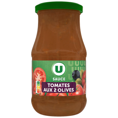 Sauce tomates et olives  bocal de  420g