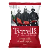 Chips au piment doux TYRELL'S, paquet de 150g
