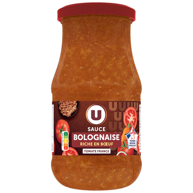 Sauce bolognaise plus de boeuf  420g