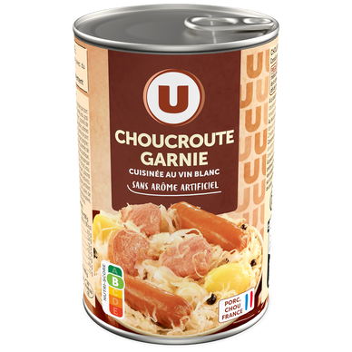 Choucroute garnie  boîte de 400g