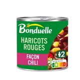 Haricots rouges Façon Chili BONDUELLE - Boîte 400g