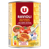 Ravioli bolognaise porc boeuf VBF, U boîte 400g