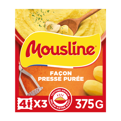 Purée presse purée MOUSLINE 3 personnes 375g