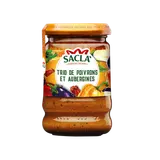 Sauce aux poivrons et aubergines SACLA, 190g