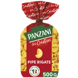 Pâtes PIPE RIGATE les Créatives blé Français PANZANI - 500g