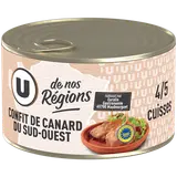 Confit canard 4/5 cuisses tambourin Boîte de 1,35kg