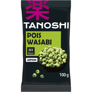 Pois wasabi TANOSHI sachet 100g