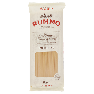 Pâtes Spaghetti n°3 RUMMO sachet 1kg