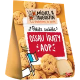 Sablés apéritif Ossau Iraty AOP,tomate, piment MICHEL & AUGUSTIN 100g