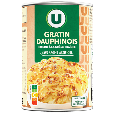 Gratin dauphinois  boîte de 425g
