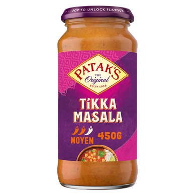Sauce tikka masala PATAK'S 450g