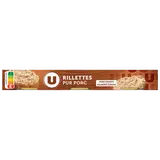 Rillettes pur porc  3x1/10, 234g