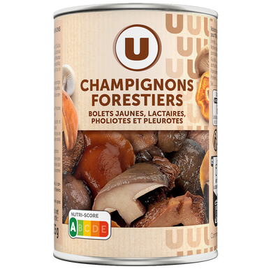 Champignons forestiers - Boîte 225g