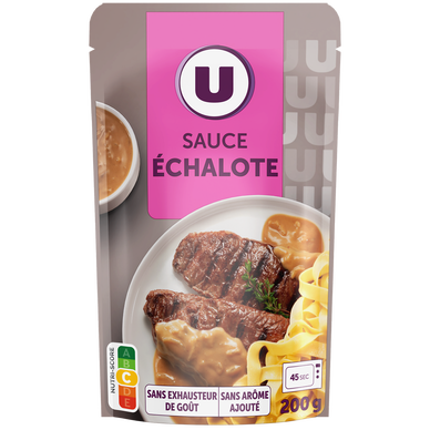 Sauce liquide à l'échalotes  sachet de 200g