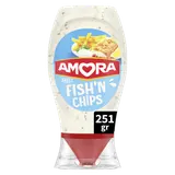 Sauce fish'n'chips AMORA, flacon souple de 251g