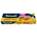 Rillettes pur porc bretonnes HENAFF, 3 boîtes de 234g