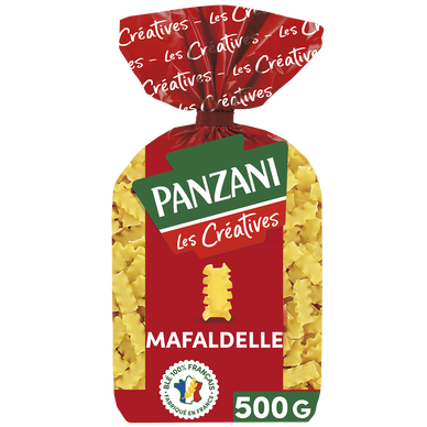Pâtes MAFALDELLE les Créatives blé Français PANZANI - 500g