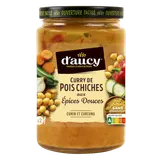 Curry de pois chiches aux épices douces D'AUCY 380g