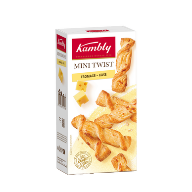 Mini twist fromage Kambly paquet 115g